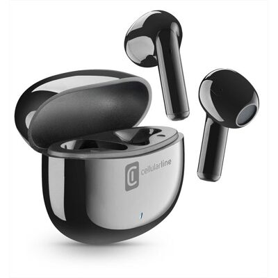Cuffie wireless Cellularline BTKAPSTWSK - Bluetooth 5.3 - 16h - USB-C - Nero Cuffie wireless Cellularline BTKAPSTWSK - Bluetooth 5.3 - 16h - USB-C - Nero