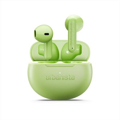 URBANISTA Auricolari True Wireless Con Multipoint Austin 2-acid Green Verde Acido URBANISTA Auricolari True Wireless Con Multipoint Austin 2-acid Green Verde Acido