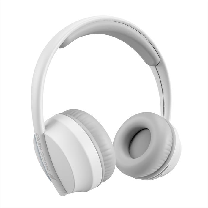 MUSIC HERO Cuffie Wireless Mhheadflickbtw-bianco