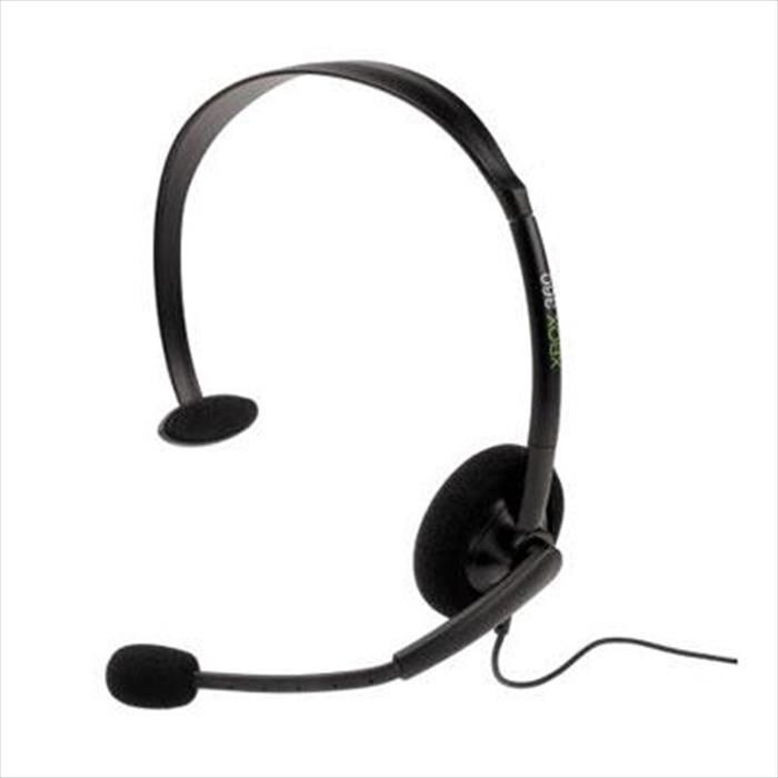 Microsoft Xbox360 Wired Headset New R2010 Black
