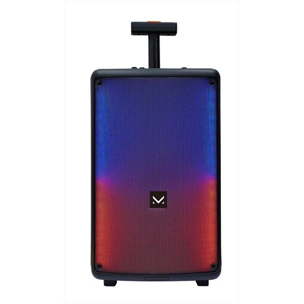 majestic party speaker a trolley bluetooth flame t8-nero