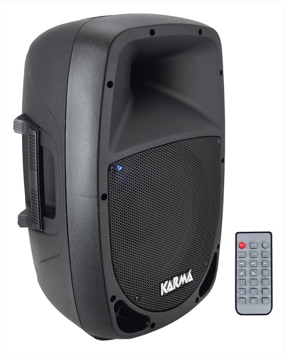 karma diffusore amplificato bk 12a-nero