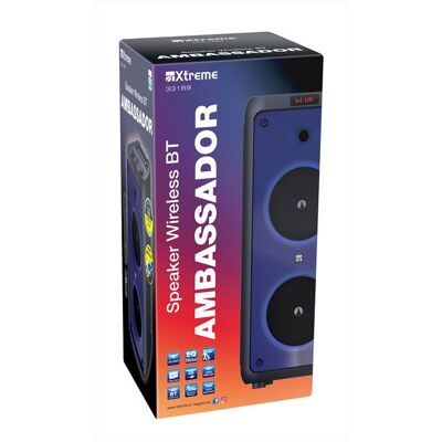 Xtreme Speaker Wireless Bt Ambassador-nero Xtreme Speaker Wireless Bt Ambassador-nero