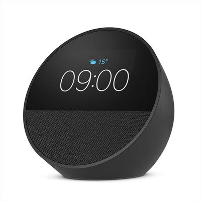AMAZON Nuovo Echo Spot (modello 2024)-nero AMAZON Nuovo Echo Spot (modello 2024)-nero