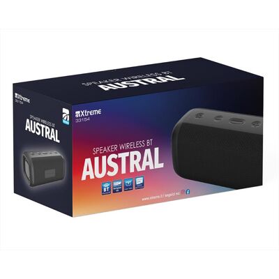Xtreme Speaker Austral 33154-nero Xtreme Speaker Austral 33154-nero