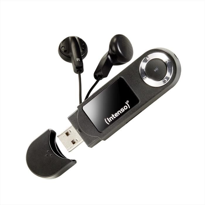 INTENSO Mp3 Player Music Walker-nero