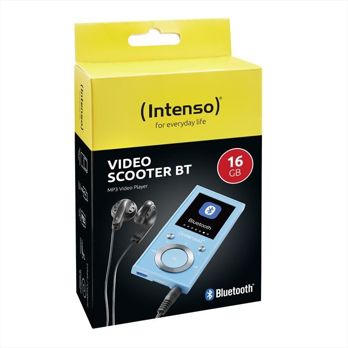 INTENSO Mp3 Video Scooter Bt-blu