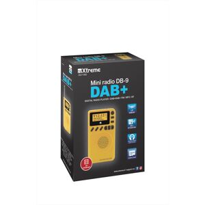 Xtreme Mini Radio Dab+ Db-9-nero