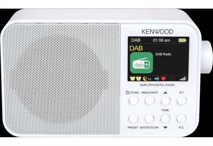 Kenwood Radio Sveglia Cr-m30dab-bianco