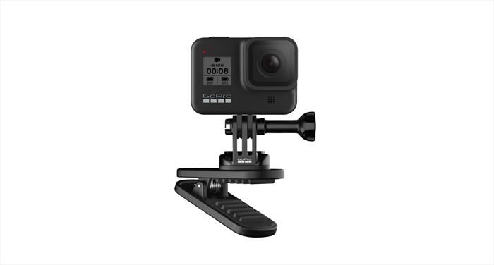 gopro magnetic swivel clip clip girevole magnetica-nero