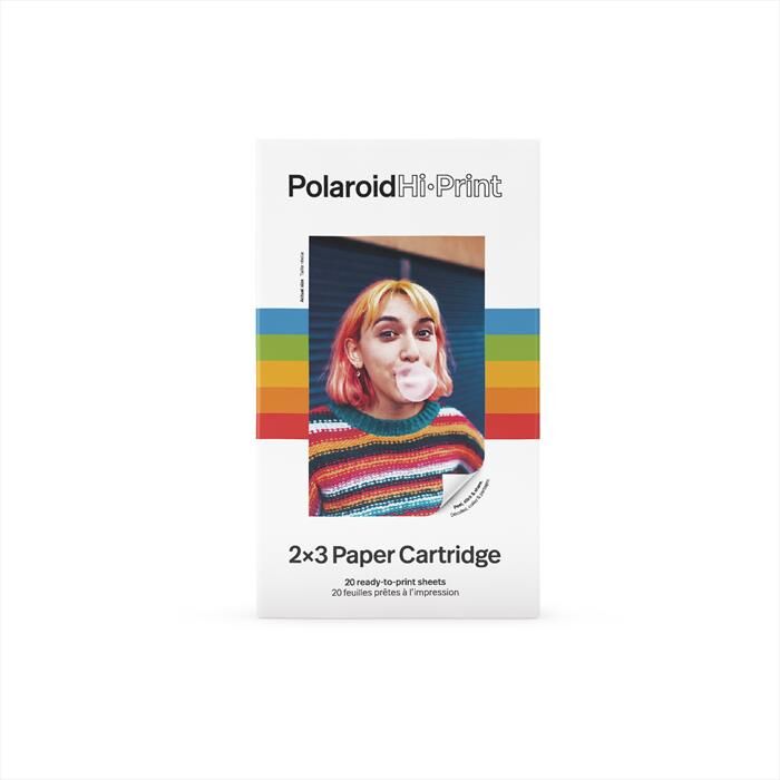 polaroid cartridge hi print 20 foto-white