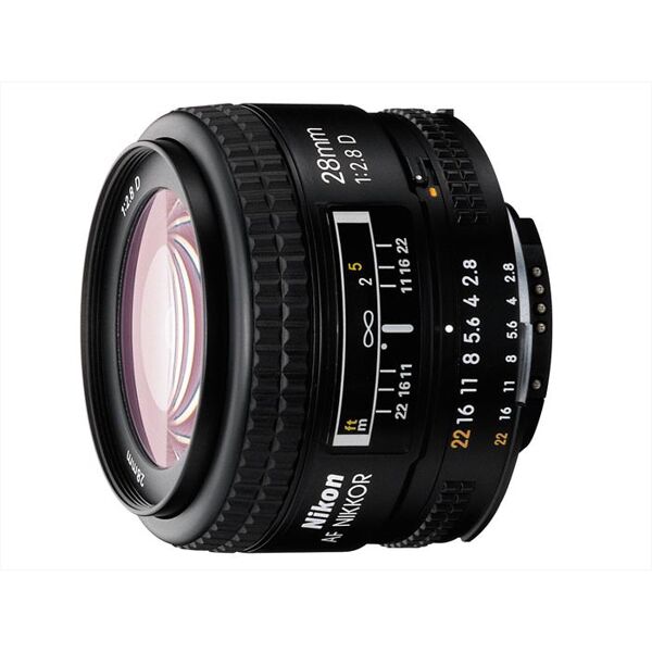 nikon af nikkor 28mm f/2.8d-black