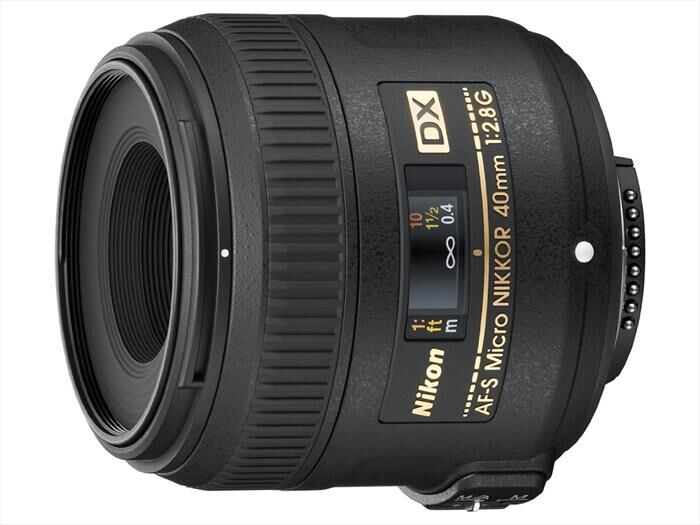 nikon af-s dx micro nikkor 40 mm f/2.8g-black