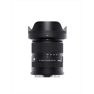 Sigma Obiettivo Zoom 18-50mm F2.8 (c) Dc Dn X-mount-nero/silver Sigma Obiettivo Zoom 18-50mm F2.8 (c) Dc Dn X-mount-nero/silver