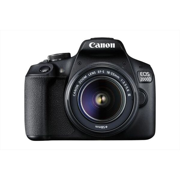 canon eos 2000d + ef-s 18-55 mm dc-black