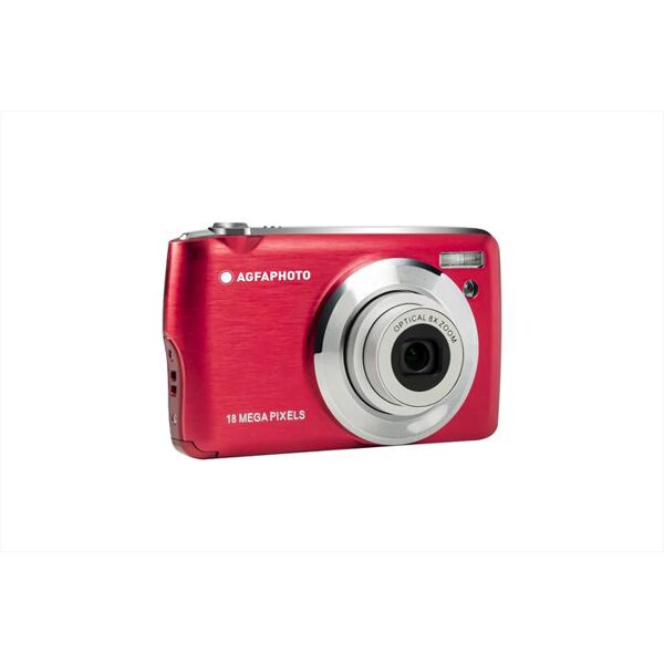 agfa fotocamera compatta dc8200-rosso