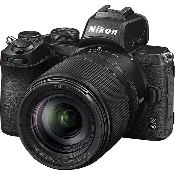 nikon fotocamera z50 + z dx 18-140vr + lexar sd 64gb-black