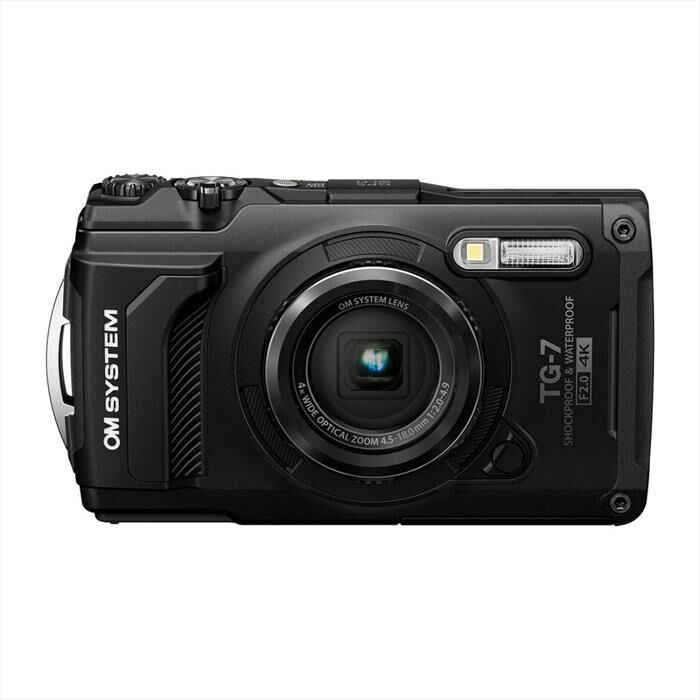 olympus fotocamera compatta tg-7-nero