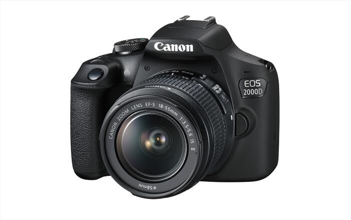 Canon Eos 2000d + Ef-s 18-55 Mm Is Ii-black