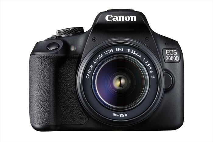 Canon Eos 2000d + Ef-s 18-55 Mm Dc-black