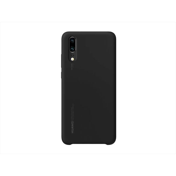 huawei p20 silicon gel case-nero