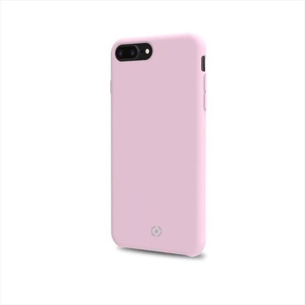 celly cover per iphone 7p/8p-rosa/silicone