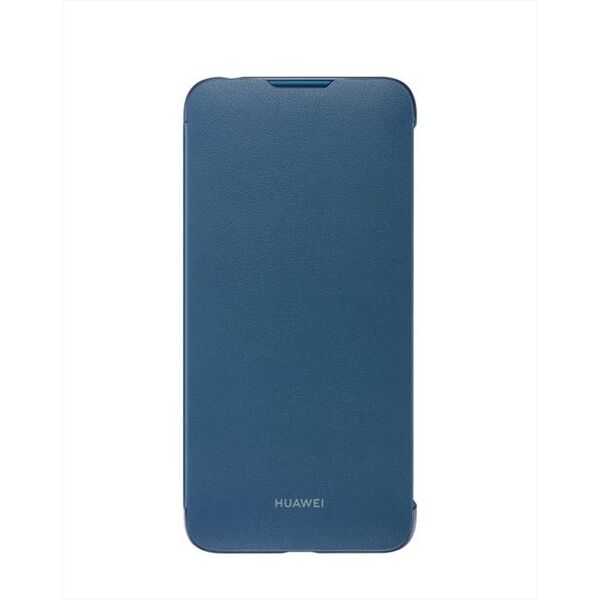 huawei y7 2019 pu flip cover-blu