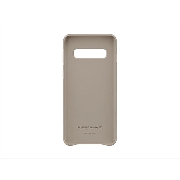 samsung leather cover galaxy s10-grigio