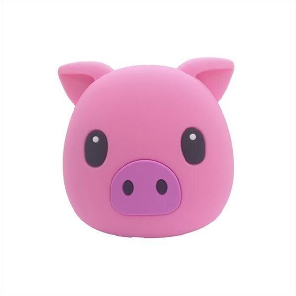 celly pbpig2200pk pb 2200 emoji pig-rosa/plastica