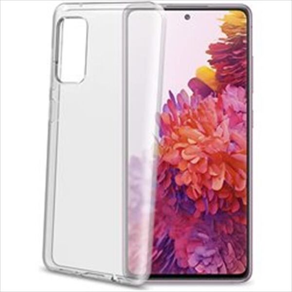 celly gelskin932 cover per galaxy s20 fe 4g/5g-trasparente/tpu