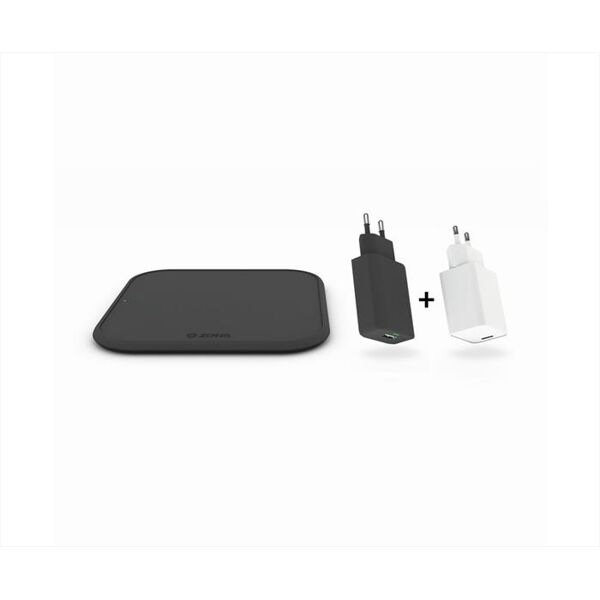zens iphone starter pack 10w wireless charger qc 3.0