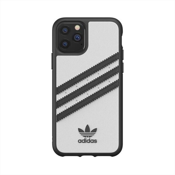 celly ev7830 adidas samba cover iphone 11 pro max-bianco e nero / tpu e pc