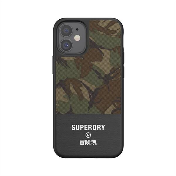 superdry 42587 cover iphone 12 mini-multicolore / tpu e pc