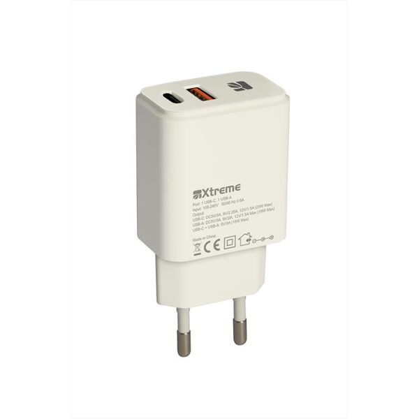 xtreme power adapter usb/type c-bianco