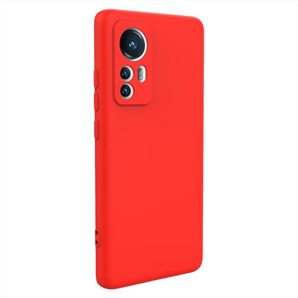 xiaomi cover per smartphone in silicone xmi 12 12x-rosso