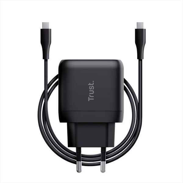 trust caricabatteria usb-c maxo 45w usb-c-black