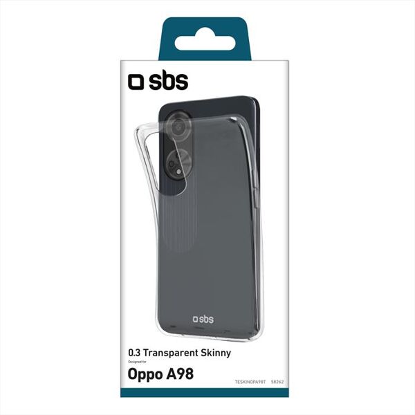 sbs cover skinny teskinopa98t per oppo a98-trasparente