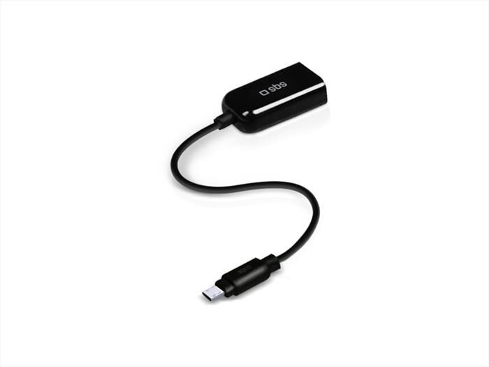 sbs adattatore usb per smartphone e tablet-nero