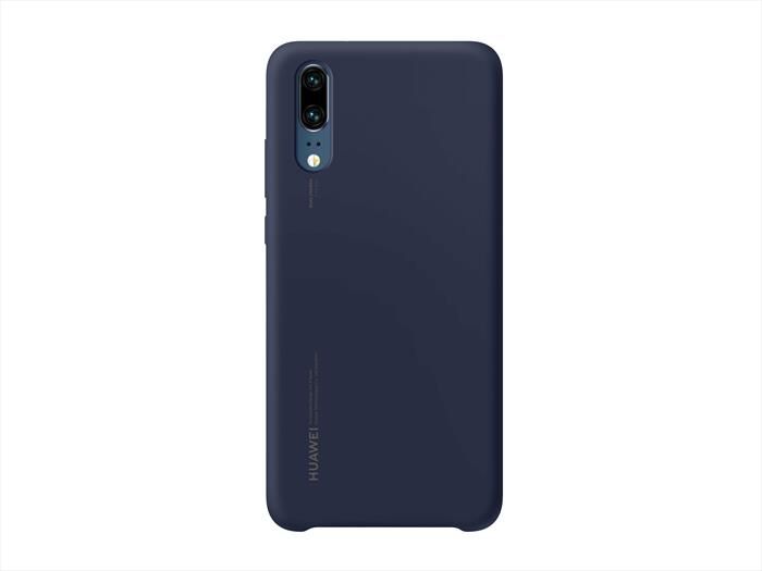 huawei p20 silicon gel case-blu