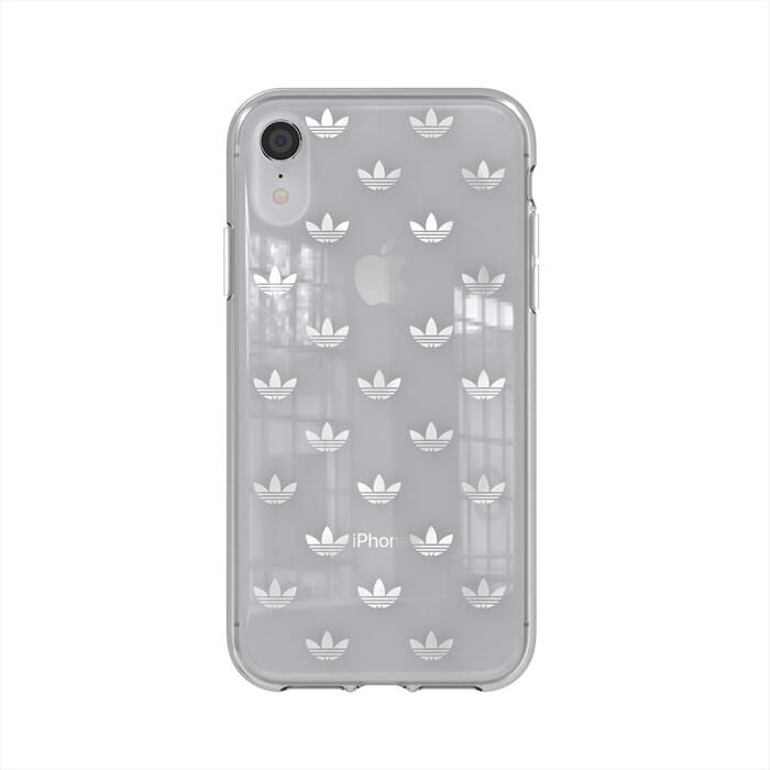 celly cl4881 clear cover adidas iphone xr-trasparente/50% tpu,50% poliur