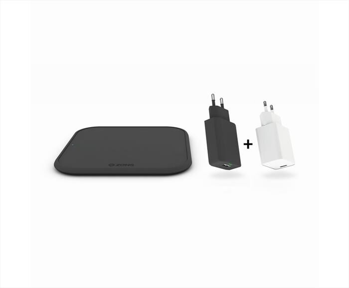 zens iphone starter pack 10w wireless charger qc 3.0