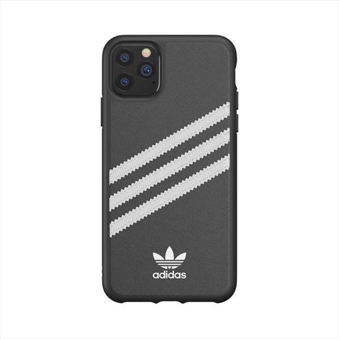 celly ev7828 adidas samba cover iphone 11 pro max-nero e bianco / tpu e pc