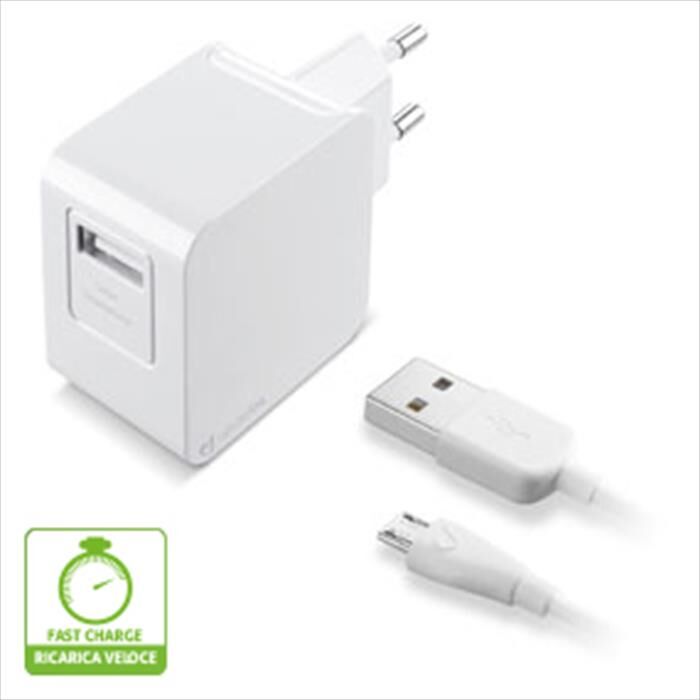 Cellular Line Usb Charger Kit Ultra Usb-bianco