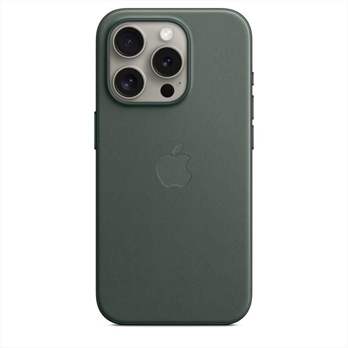 Apple Custodia Magsafe Tessuto iPhone 15 Pro-sempre Verde