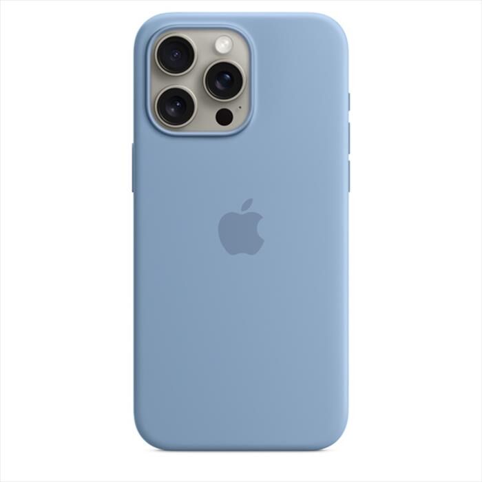 Apple Custodia Magsafe Silicone iPhone 15 Pro Max-blu Inverno