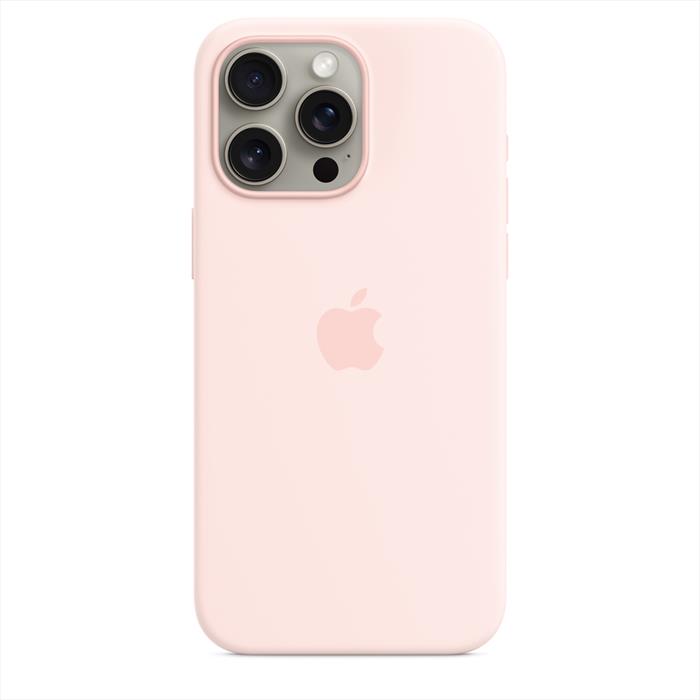 Apple iPhone 15 Pro Max Silicone Case-rosa Confanetto