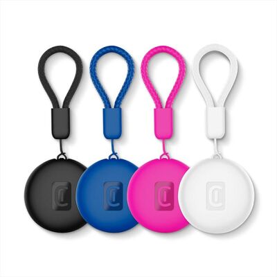 Cellularline - Tracy Tag Dual - 4x - Multicolore - Tracker Cellularline - Tracy Tag Dual - 4x - Multicolore - Tracker