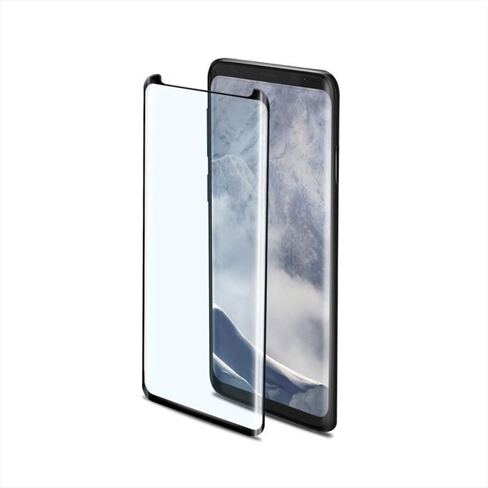 CELLY 3dglass790bk Screen Glass-trasparente-nero/vetro