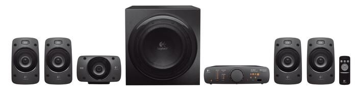 logitech surround sound speakers z906-nero