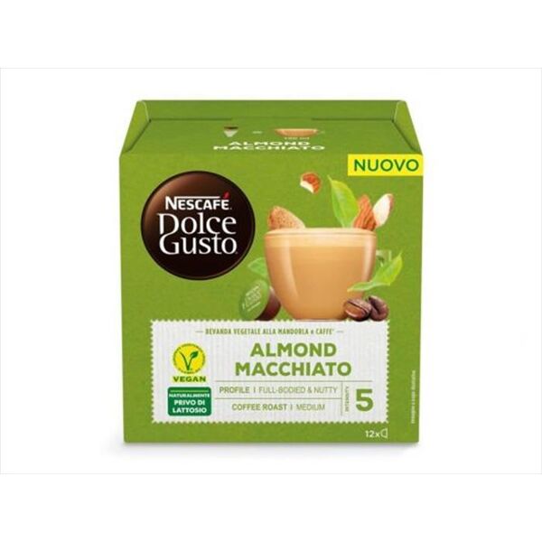 nescafe' dolce gusto almond macchiato 12 caps-verde